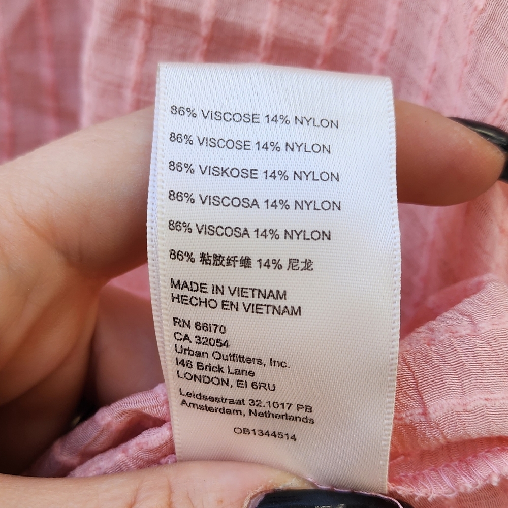 NWT Free People Out Of Town Top Strawberry Smoothie - Picture 10 of 12